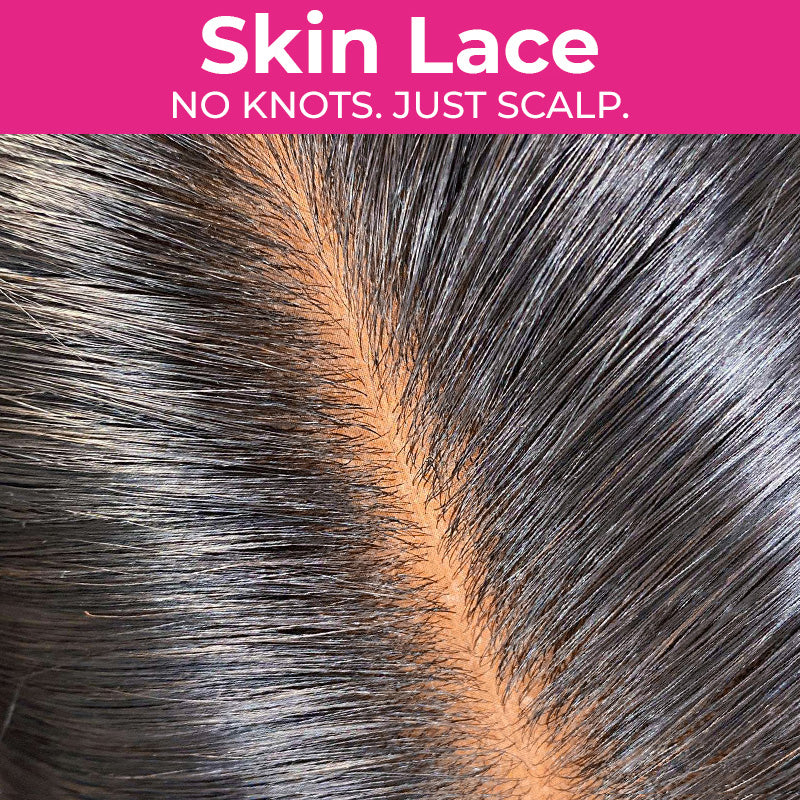 M-Cap Wear Go 9x6 Silky Straight HD/Skin Lace Glueless Wig Pre Bleached Tiny Knots Wig